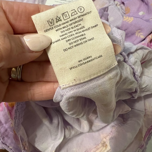 Spell lei lei romper XS NWT - Picture 4 of 5